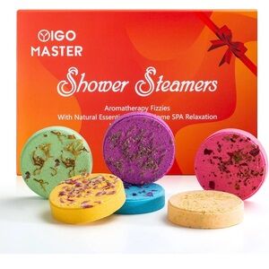 Shower Steamers Aromatherapy Fizzies 6 pk Brand New
